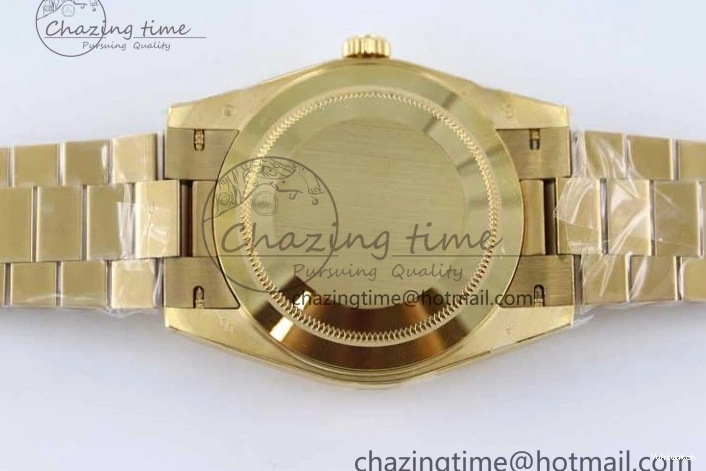 Bracelet YG 40mm Steel 904L 1:1 on YG TWF Dial Edition A2836 Best Crystal Date YG Day 0311